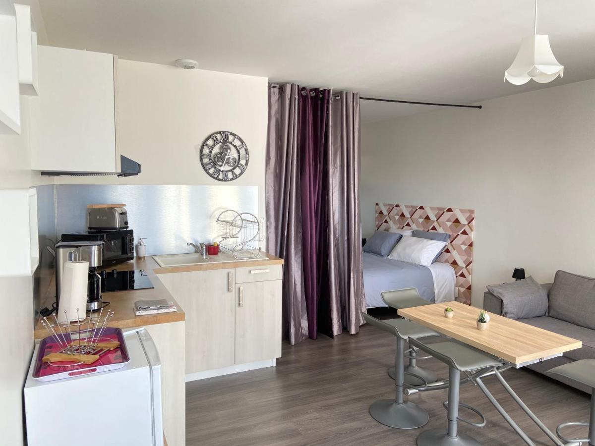 Grand Studio Confortable Et Spacieux Avec Terrasse Villeneuve-lès-Maguelonne Buitenkant foto